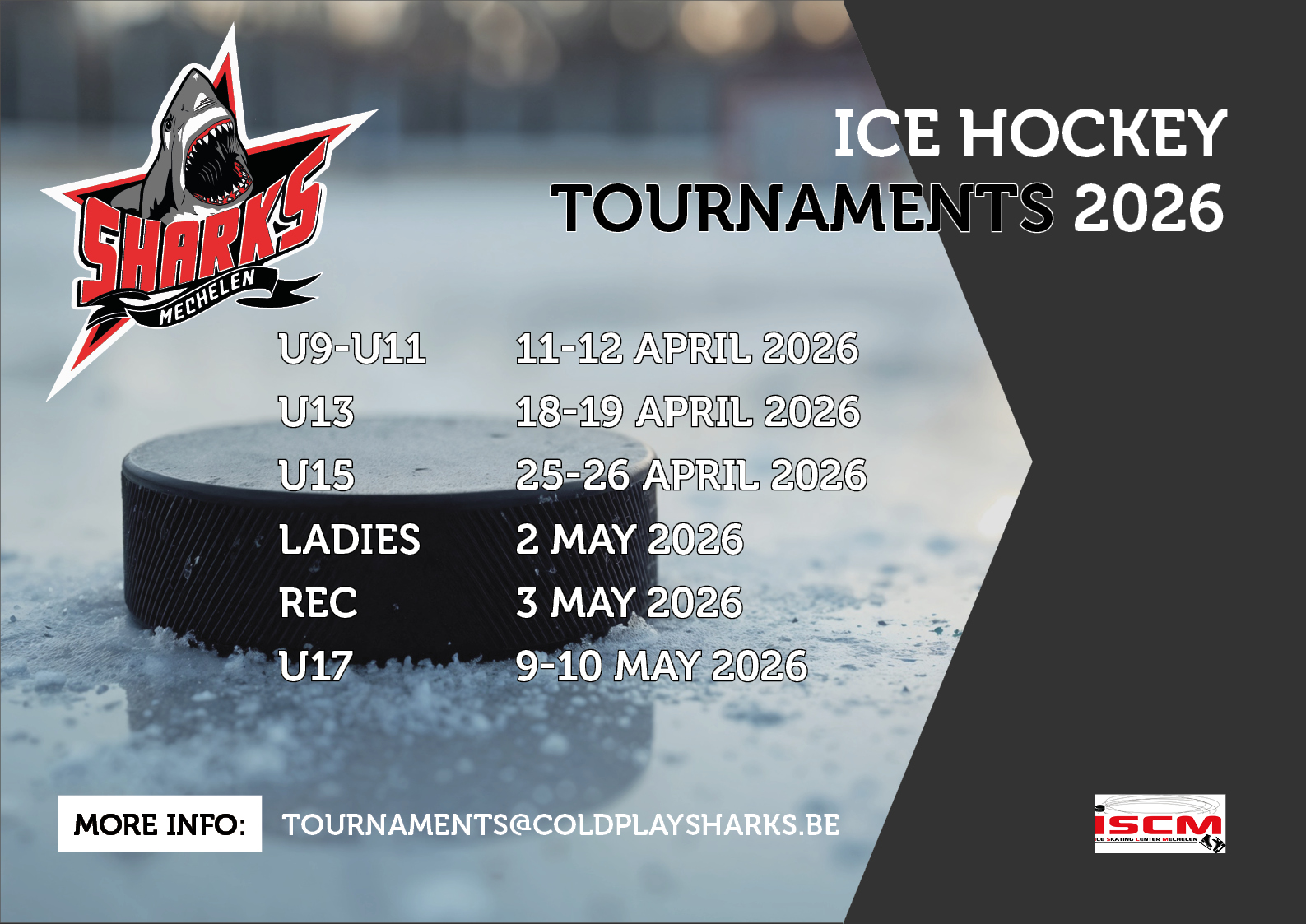 Sharks Mechelen International Tournaments 2026